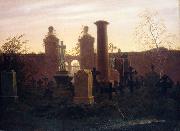 Caspar David Friedrich Kegelgens Grab France oil painting artist